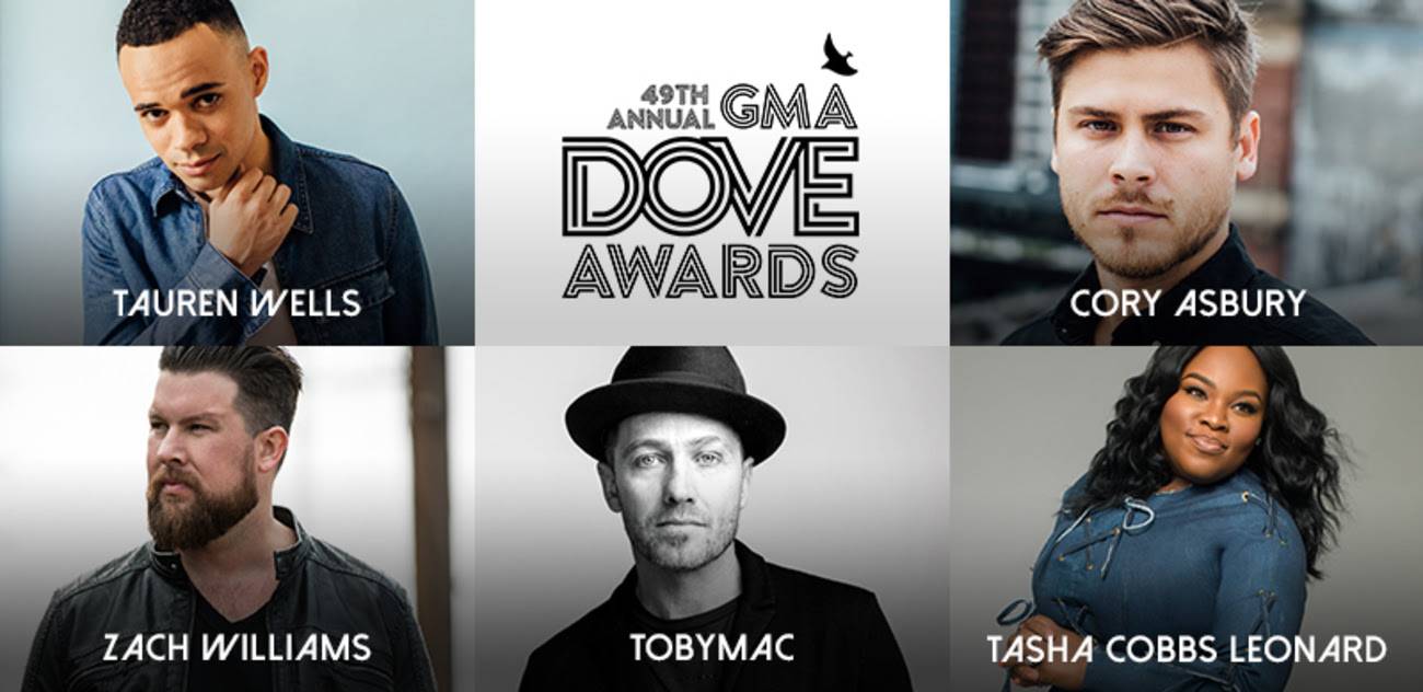 GMA Announces Nominees for 49th Annual GMA Dove Awards, October 16 in