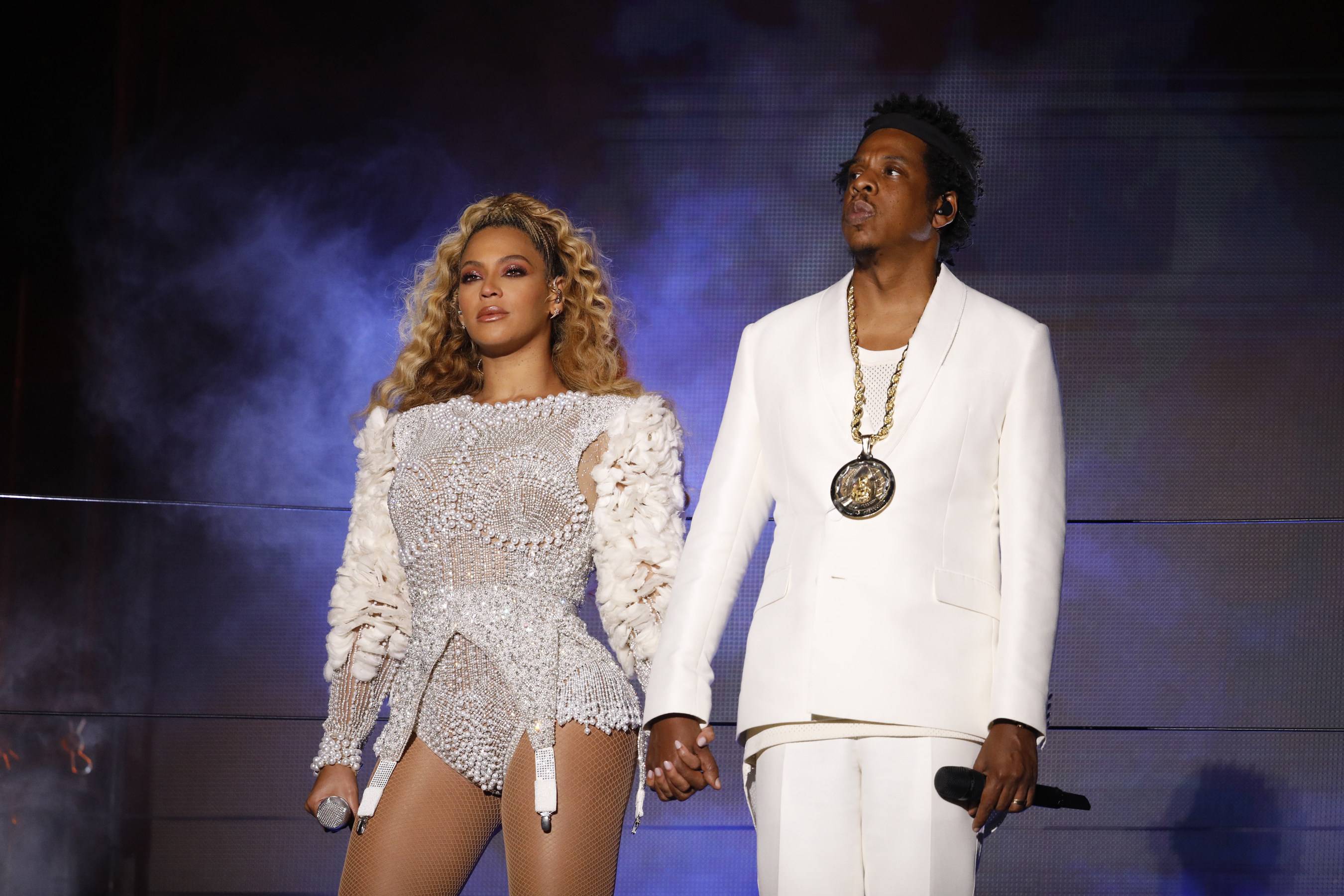 nes beyonce and jay z music video